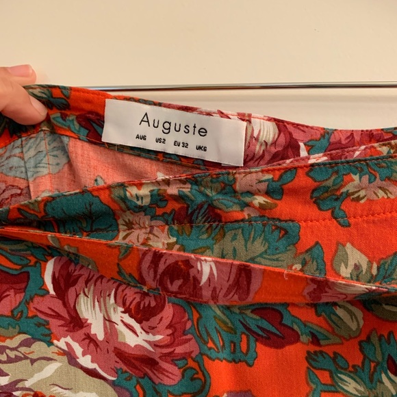 AGUSTE Stevie Frill Wrap Maxi Skirt - Picture 6 of 8